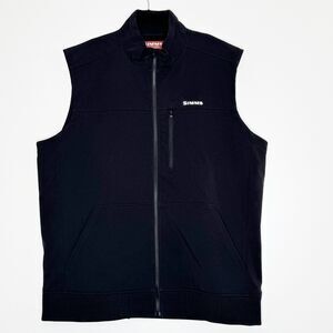 Simms Fishing Products Rogue Vest Black Jacket Men's Size XXL